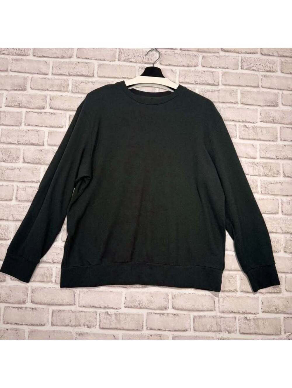 Uniqlo Lightweight Fleece Sweater Dark Green Women's L